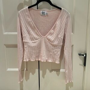 Princess Polly women’s pink top size 6